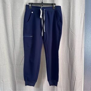 NWT Figs Womens Zamora 2.0 Jogger Scrub Pants Technical Collection size S/P Navy
